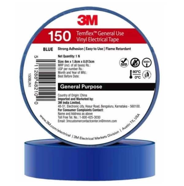 3M PVC insulation tapes-High strength vinyl tape -Coimbatore