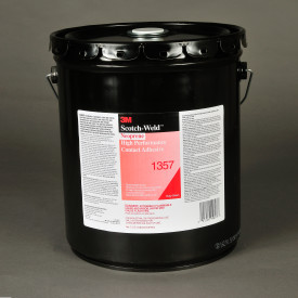 3M™ Neoprene High Performance Contact Adhesive 1357, Light Yellow, 5 Gallon Pail Pour Spout, 1/Case