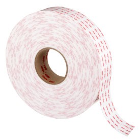 3M™ VHB™ Tape 4912F, White, 19 mm x 16.5 m, Film Liner, 4 Rolls/Case, International