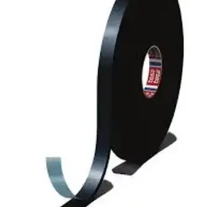 Double sided spacer tape for panels and industrial installations