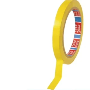 tesa 2125 polyester tape roll with strong adhesive for industrial bonding and insulation applications.