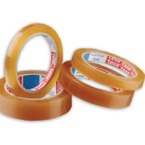 tesa transparent tape for lightweight carton sealing and stationery use